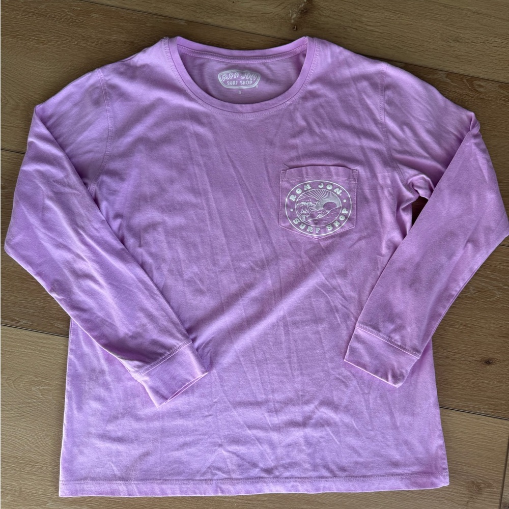 Women's Lilac Long Sleeve Tee